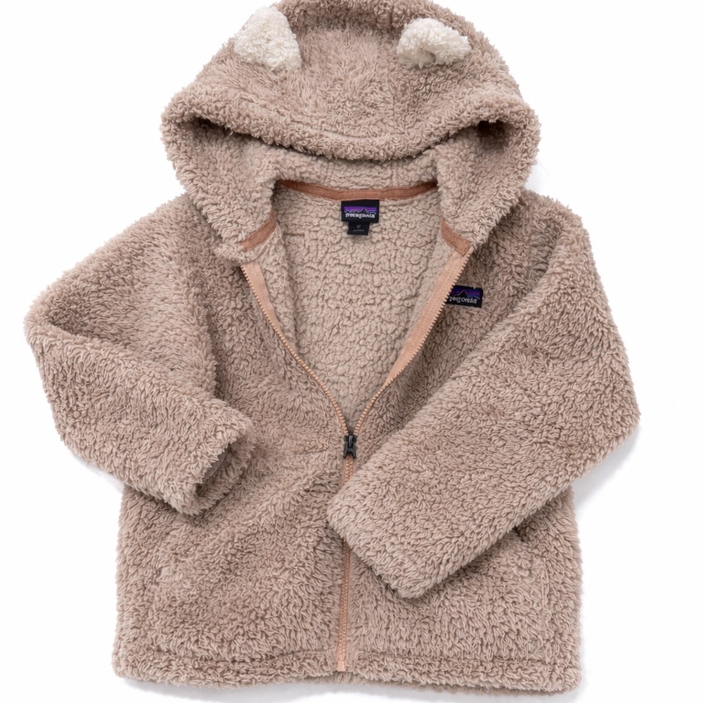 Patagonia Kids' Fleece Hoodie - Brown